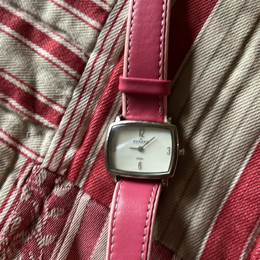 Skagen Denmark Two-tone pink watch